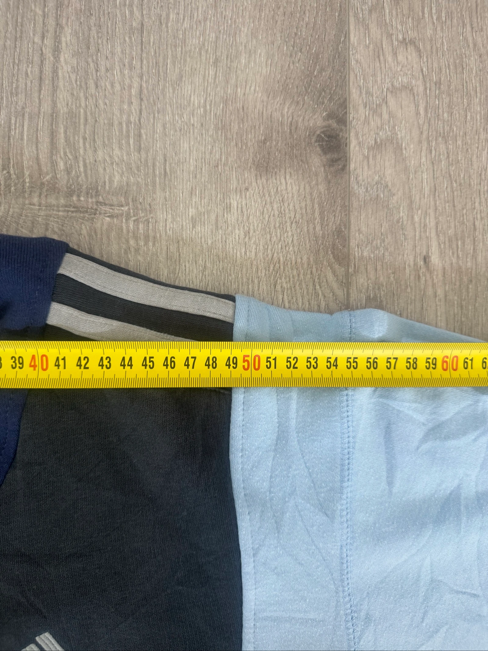 Adidas Vintage Colorblock Sweatshirt Crewneck Blue Black Y2K 90s Streetwear Retro M – photo 8